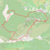 Trace GPS Montagne de Liausson - crête des Lousses - Mourèze, itinéraire, parcours