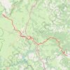 Trace GPS Étape 3 : Neussargues - Paulhac-en-Margeride, itinéraire, parcours