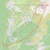 Trace GPS Col de la Botte par le lac Achard, itinéraire, parcours