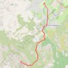 Trace GPS Capu di a Veta - Aller-retour du camping "Bella Vista" à la croix des Autrichiens, itinéraire, parcours