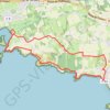 Trace GPS Crozon, Les Abers, petit parcours, itinéraire, parcours