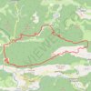 Trace GPS Sauma Longa par la Baisse des Gauthiers, itinéraire, parcours