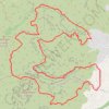 Trace GPS Grand Vallon-Garlaban, itinéraire, parcours