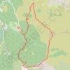 Trace GPS Puy de Tourrettes - Pic de Courmettes de Courmes, itinéraire, parcours