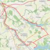 Trace GPS Entre Lacs et Canal - Lac de la Liez, itinéraire, parcours
