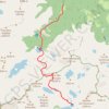 Trace GPS Encantats (Pyrénées Catalanes, du refuge de Ventosa et Calvell au pont de Resec), itinéraire, parcours