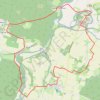 Trace GPS Andiran, randonnée entre l'Osse et la Gélise, itinéraire, parcours