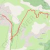 Trace GPS Cime de l'Aspre, itinéraire, parcours