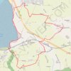 Trace GPS Autour de la plage de Lédano, itinéraire, parcours