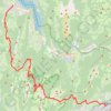 Trace GPS Trek dans les Bauges, itinéraire, parcours