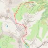 Trace GPS Lac de Baroude par Piau-Engaly, itinéraire, parcours