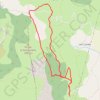 Trace GPS RSPG Les Brunets - Col de Gleize, itinéraire, parcours