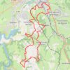 Trace GPS Dans le bois de Terrenoire et au bord du Rhins - Commelle-Vernay, itinéraire, parcours