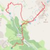 Trace GPS Cerces Laval Lac Blanc Chardonnet, itinéraire, parcours