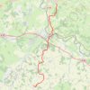 Trace GPS Bourbon Lancy - Saint Léon, itinéraire, parcours