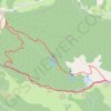 Trace GPS Cap de la Pique : Depuis la douane de Melles, itinéraire, parcours