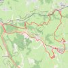 Trace GPS Au creux des Vallées du Gand de l'Ecoron et du Rhins - Saint-Symphorien-de-Lay, itinéraire, parcours