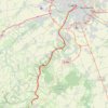 Trace GPS Caen / Thury-Harcourt, itinéraire, parcours