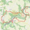Trace GPS La vallée du Blavet - Le circuit de Bieuzy, itinéraire, parcours