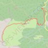 Trace GPS Mont Charvin, itinéraire, parcours