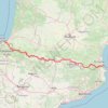 Trace GPS Tracks_HRP Atlantique-Mediterranee, itinéraire, parcours