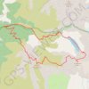 Trace GPS Boucle Neyrarel sommet Clotous, itinéraire, parcours