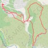 Trace GPS Ventabren-Roquefavour, itinéraire, parcours