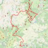 Trace GPS V2 - Laschamps (Espace Volcan) - Lac Chambon (Hotel le Grillon), itinéraire, parcours