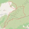 Trace GPS Mont Piveau (Saint Zacharie), itinéraire, parcours