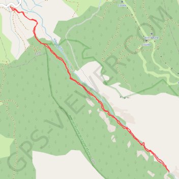 Trace GPS Vallée de Eyné, itinéraire, parcours