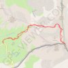 Trace GPS Rocca Rossa, itinéraire, parcours