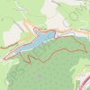 Trace GPS Le barrage de Joux - Joux, itinéraire, parcours