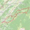 Trace GPS La Rochette - Col Cucheron - Champlaurent - La Rochette, itinéraire, parcours