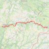 Trace GPS Vallée de l'Aveyron, itinéraire, parcours
