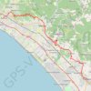 Trace GPS VFS - IT25 - Avenza - Pietrasanta, itinéraire, parcours