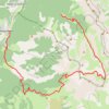Trace GPS Lacs de Lignin, itinéraire, parcours