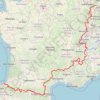 Trace GPS Hexatrek_Parcours_Complet_SOBO, itinéraire, parcours
