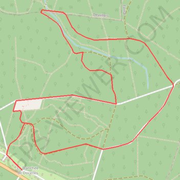 Trace GPS Chemins du Cœur des Vosges - Le Void des Roches, itinéraire, parcours