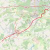 Trace GPS Etape 01 Hombourg-haut ... Mainvillers 25,1km, itinéraire, parcours