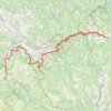 Trace GPS Laroquebrou - Rocamadour, itinéraire, parcours