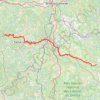 Trace GPS GR 6 : Des Eyzies-de-Tayac-Sireuil (Dordogne) à Lacapelle-Marival (Lot), itinéraire, parcours