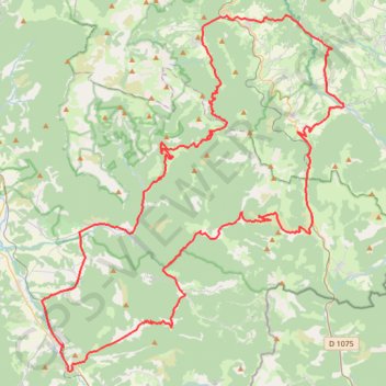 Trace GPS Deuxième parcours Luc en Diois-16721929, itinéraire, parcours
