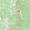 Trace GPS Provence-Sablet à Seguret, itinéraire, parcours