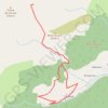 Trace GPS Crête des Lavants de Belcaire depuis l'Artigue, itinéraire, parcours