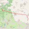 Trace GPS Picos de Mallarruego, itinéraire, parcours