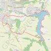 Trace GPS Nailloux - lac de Thésauque, itinéraire, parcours
