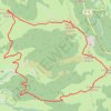 Trace GPS Crêtes entre Salers et Mandailles : du Puy Chavaroche au Puy Violent, itinéraire, parcours