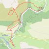Trace GPS Allées couvertes de Liscuis – Ecluse n°138 de Bon Repos boucle au départ de Saint-Gelven, itinéraire, parcours