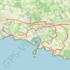 Trace GPS Crozon - Treboul, itinéraire, parcours