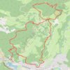 Trace GPS Vers le Haut du Roc - Saulxures-sur-Moselotte, itinéraire, parcours